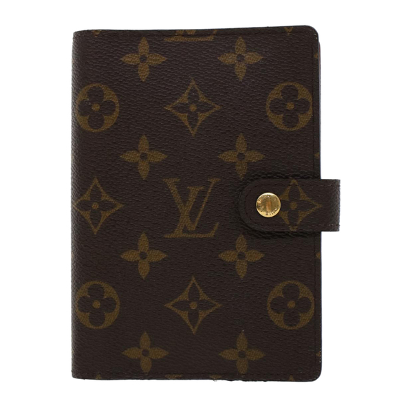 LOUIS VUITTON Monogram Agenda PM Day Planner Cover R20005 LV Auth 45434 - Picture 2 of 16
